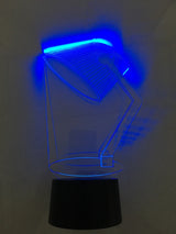 3D Acrylic Table Lamp – Clear
