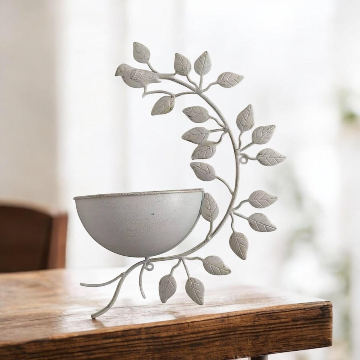 42cm Rust-Resistant Metal Garden Planter