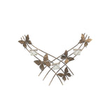 Gold Butterfly Wall-Mounted Candle Holder – Metal Wall Decor, 9cm