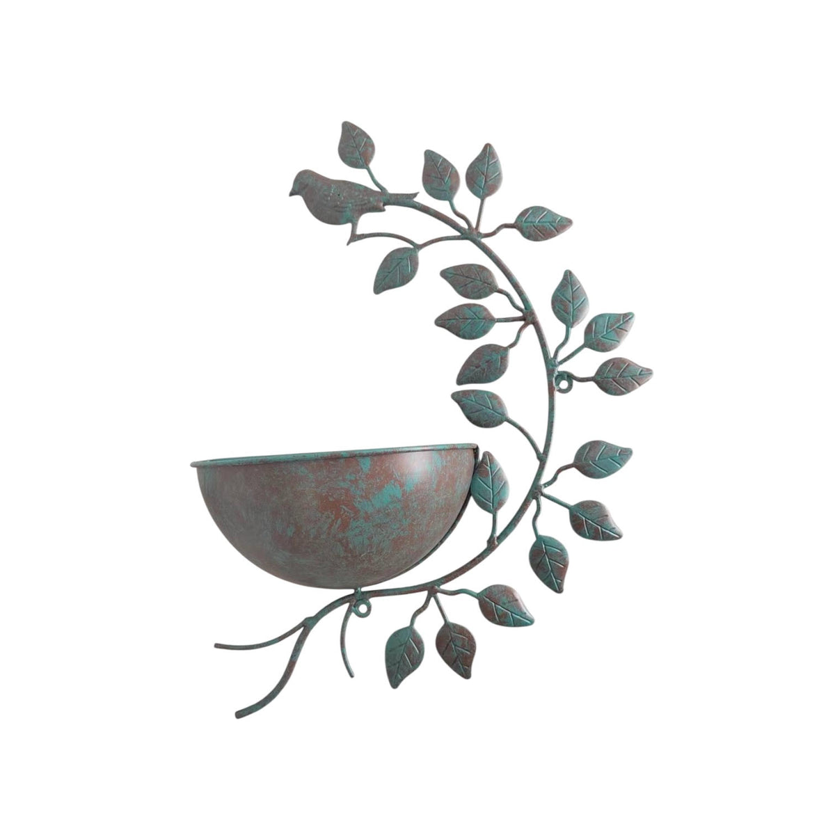 42cm Rust-Resistant Metal Garden Planter