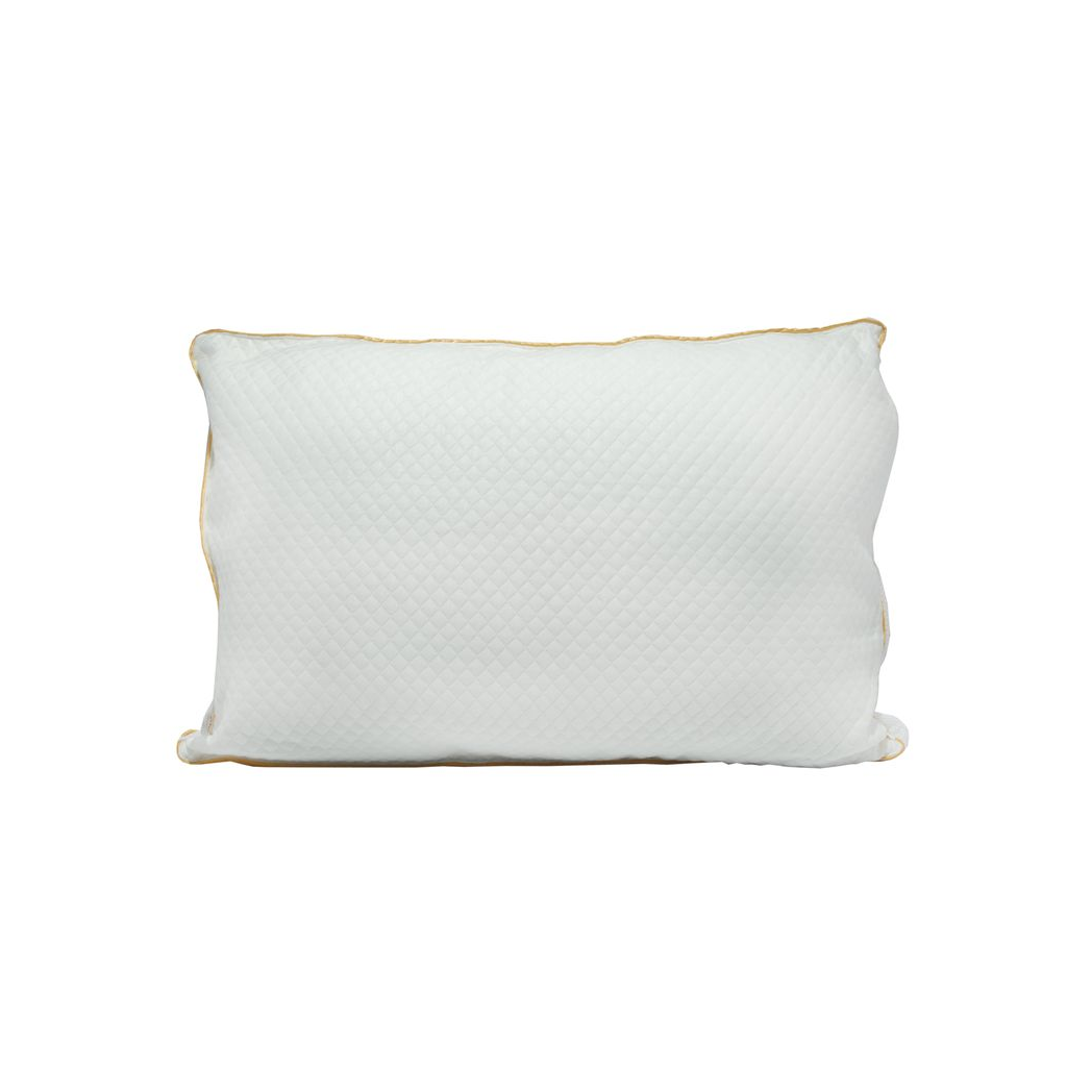 Harwoods Healthflow Pillow with Ventilated Mesh Boxed Edge – Breathable Bedding