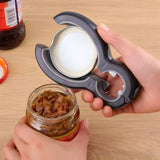Avilo 6 in 1 Bottle Opener – Multi-Function Opener for Bottles, Tins and Packets