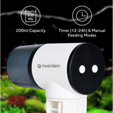 Splashy Automatic Fish Feeder with Programmable 12/24-Hour Timer, 200ml Container & Clamp Mount – Aquarium