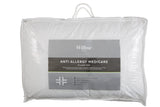 Harwoods Medicare Pillow Pair with Anti-Allergenic Hollowfibre Filling & Cotton Case