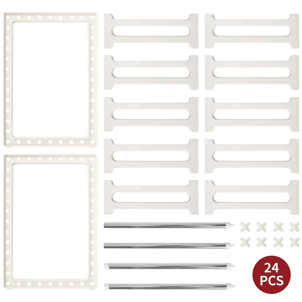 VINSANI Expandable Under Sink Caddy Rack – Waterproof Organiser for Kitchens & Bathrooms