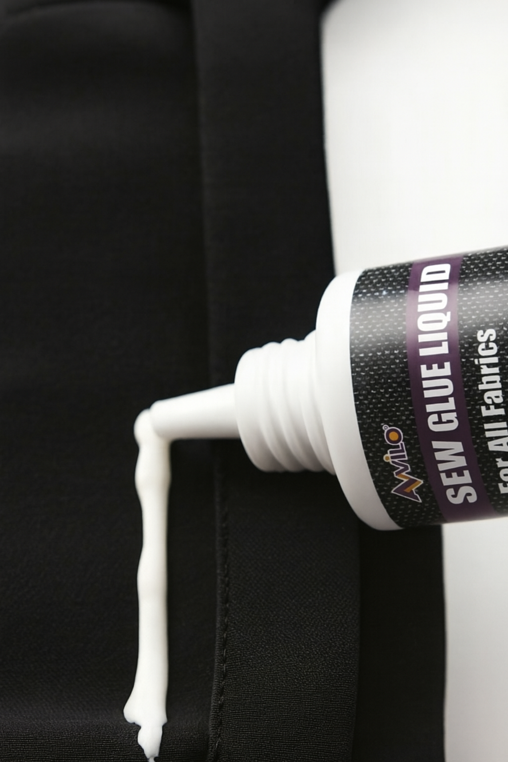 Avilo Sew Glue Fabric Repair Adhesive – Fast Drying, Clear & Washable