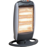 Daewoo 1200W Oscillating Halogen Heater – Instant Warmth for Bedrooms, Offices and Conservatories (HEA1416)
