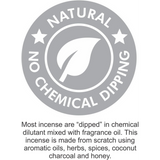 Natural Choice Incense 6 Fragrance Incense Stick Gift Pack with Burner
