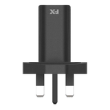 FX 1A USB Mains Charger – Compact Single-Port Plug Charger with Short-Circuit Protection, Black