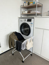 Avilo No Bend Laundry Trolley – Easy Laundry Carrier for Moving Washing to the Machine