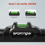 SPORTNOW Doorway Pull Up Bar, Adjustable 96–130cm, No Screws, 200kg Capacity – Home Gym Chin Up Bar