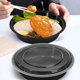 VINSANI 20-Pack Round Meal Prep Containers with Lids – Airtight, Stackable Food Storage