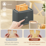 Stainless Steel Kettle and Toaster Set with 3000W Kettle & Browning Control – Matching Kitchen Duo, Grey