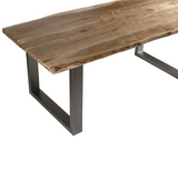 Baltic Live Edge Dining Table, 2m Solid Wood Family Table – Natural Organic Edges