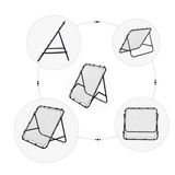 HOMCOM Football Rebounder Net with Adjustable Angle & Steel Frame – Training Aid for Kids & Adults
