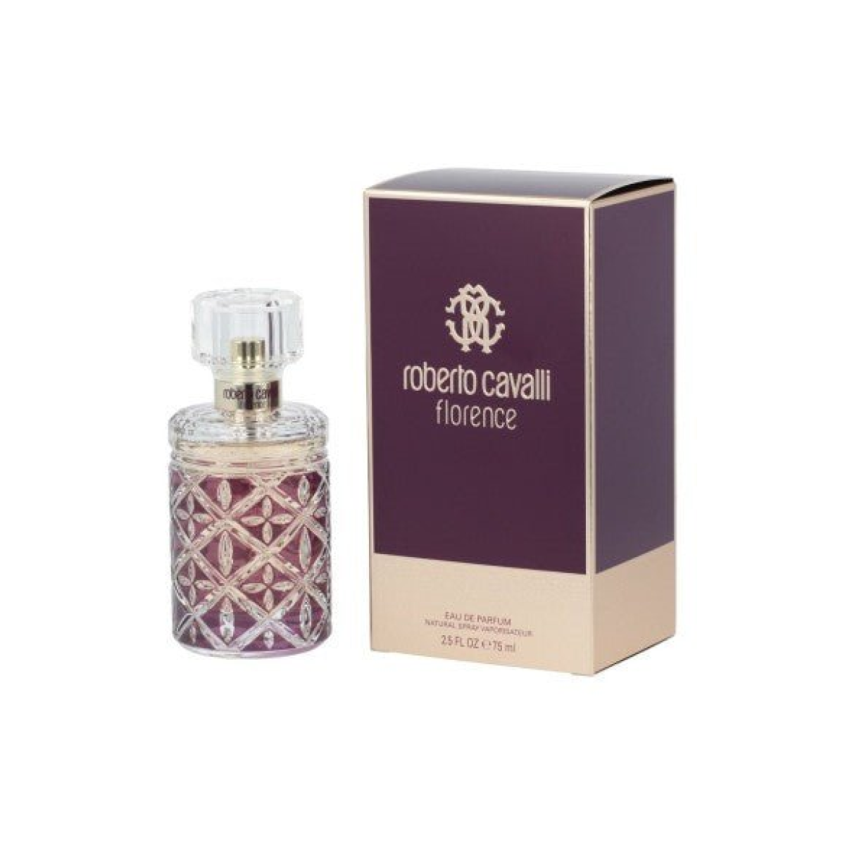 Roberto Cavalli Florence Eau de Parfum Spray 75ml – Floral, Fresh & Citrus Fragrance for Women