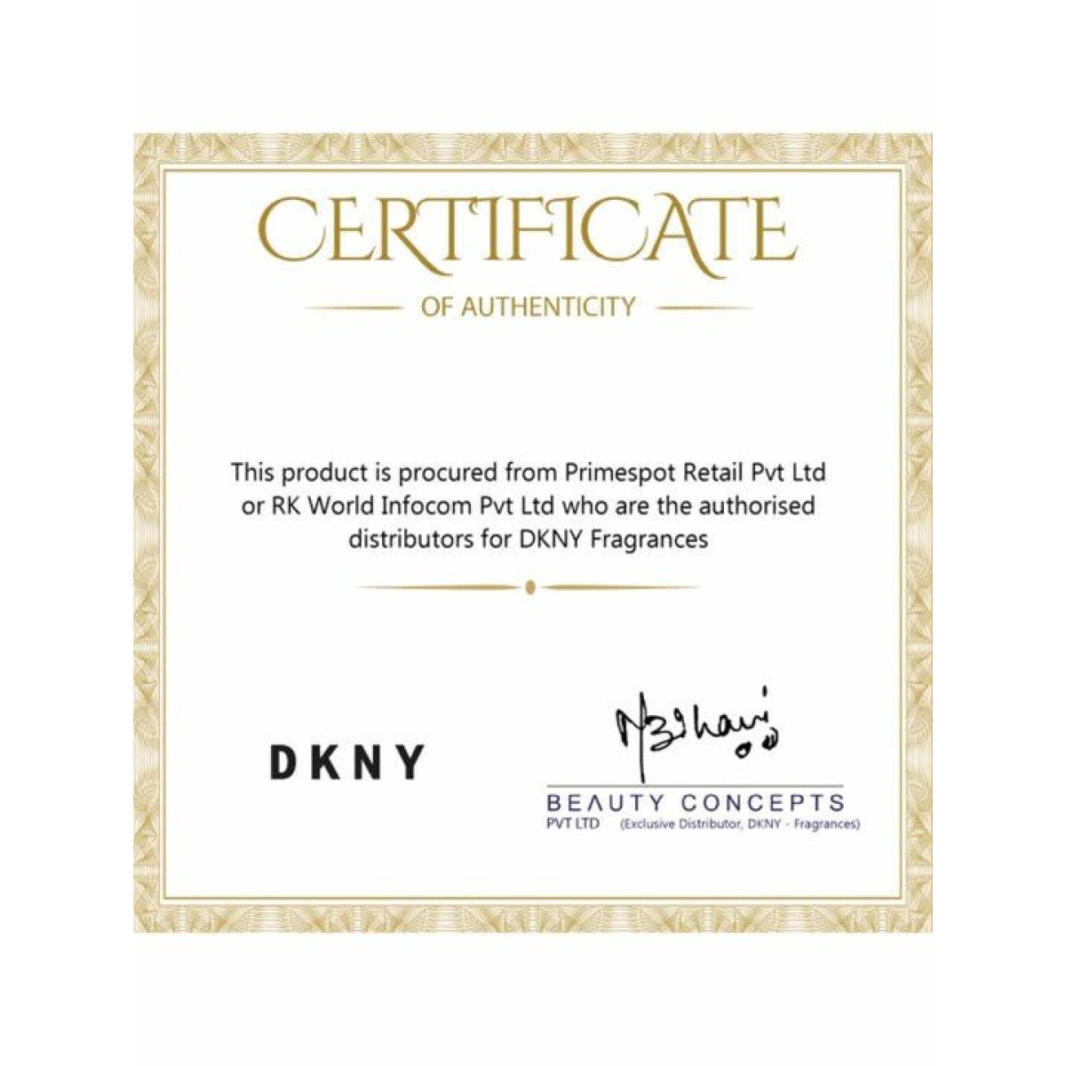 DKNY Be Delicious Golden Eau de Parfum Spray 30ml for Women