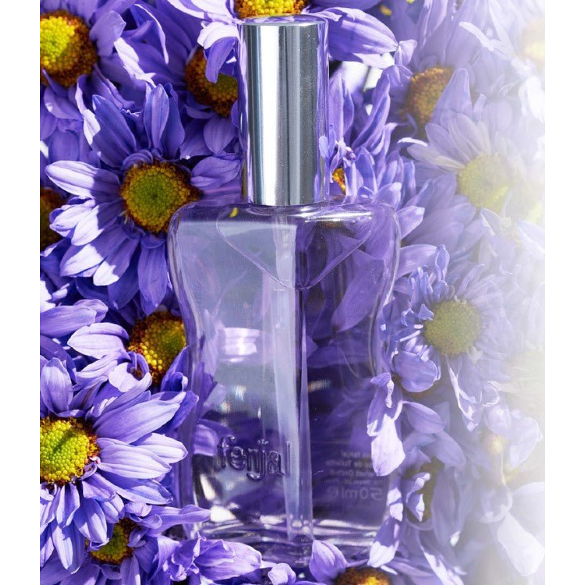 Miss Fenjal Velvet Orchid Pump Spray 50ml – Floral Women's Fragrance with Bergamot, Orchid, Vanilla & Musk