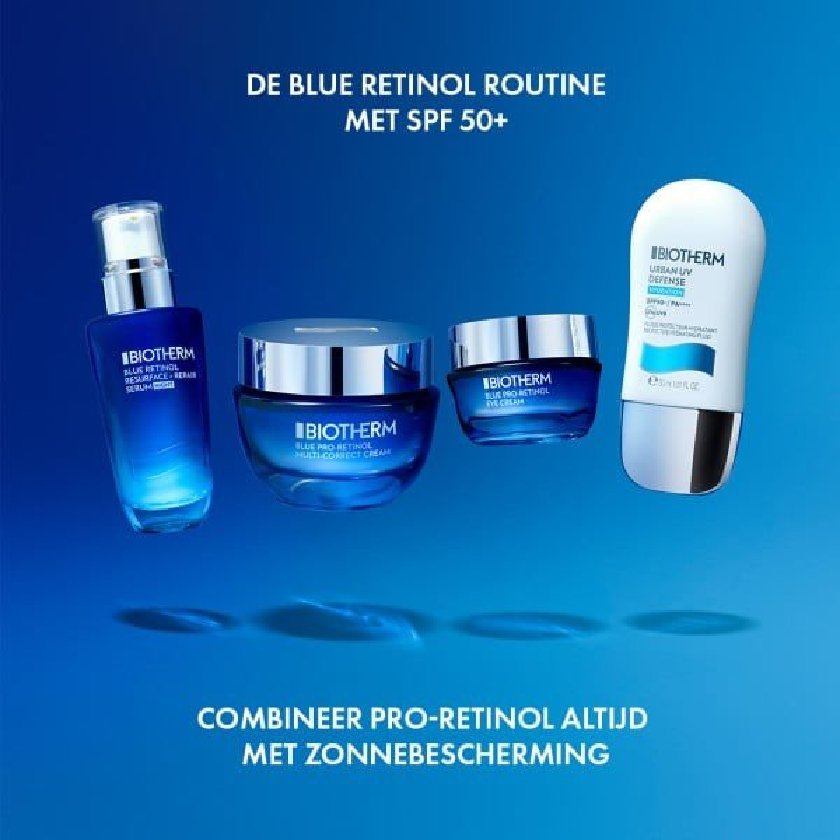 Biotherm Blue Therapy Pro-Retinol Eye Cream 15ml – Smoothing, Brightening Eye Contour Treatment