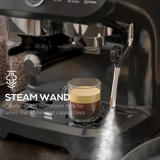 HOMCOM Espresso Coffee Machine with Integrated Bean Grinder & Steam Wand – 15 Bar Pressure, Black