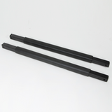 Triple Folding Guitar Stand Rack Holding 3 Guitars – Acoustic, Electric and Bass Guitar Holder, Black