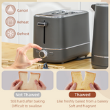 HOMCOM 1.7L 3000W Kettle & High-Lift 2-Slice Toaster Set with Browning Control – Breakfast Appliance Duo, Grey