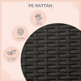 PawHut Wicker Dog House with Soft Cushion – Raised Rattan Pet Bed & Cat Basket for Small and Medium Dogs, Cream