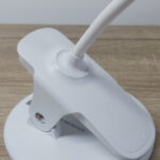Native Lighting Clip-On Mini Desk Lamp with Flexible Gooseneck – Free-Standing or Clamp-On Light