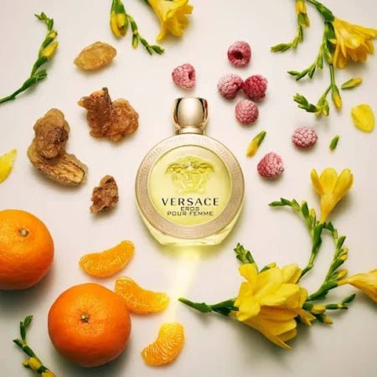 Versace Eros Pour Femme Eau de Toilette Spray 50ml – Floral, Fresh & Citrus Fragrance for Women