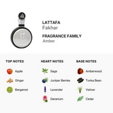 Lattafa Fakhar Men Eau de Parfum Spray 100ml – Amber & Oriental, Spicy Fragrance for Men