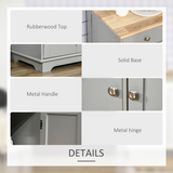 Kitchen Storage Cabinet with 3 Drawers & Adjustable Shelves – Flat Worktop Kitchen Furniture