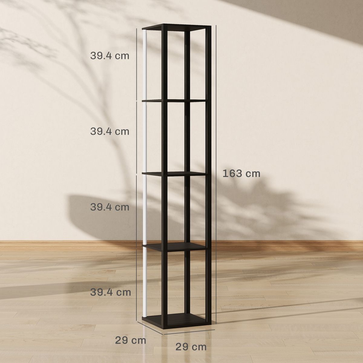 RGB LED Shelf Floor Lamp