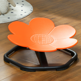 Kids Sensory Spinning Chair with Non-Slip Base – Swivel Seat for Balance & Coordination, Ages 3–6, Orange