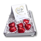 Aye Do Gifts Love You to the Moon & Back Sterling Silver Stud Earrings Mini Gift Hamper with Chocolates