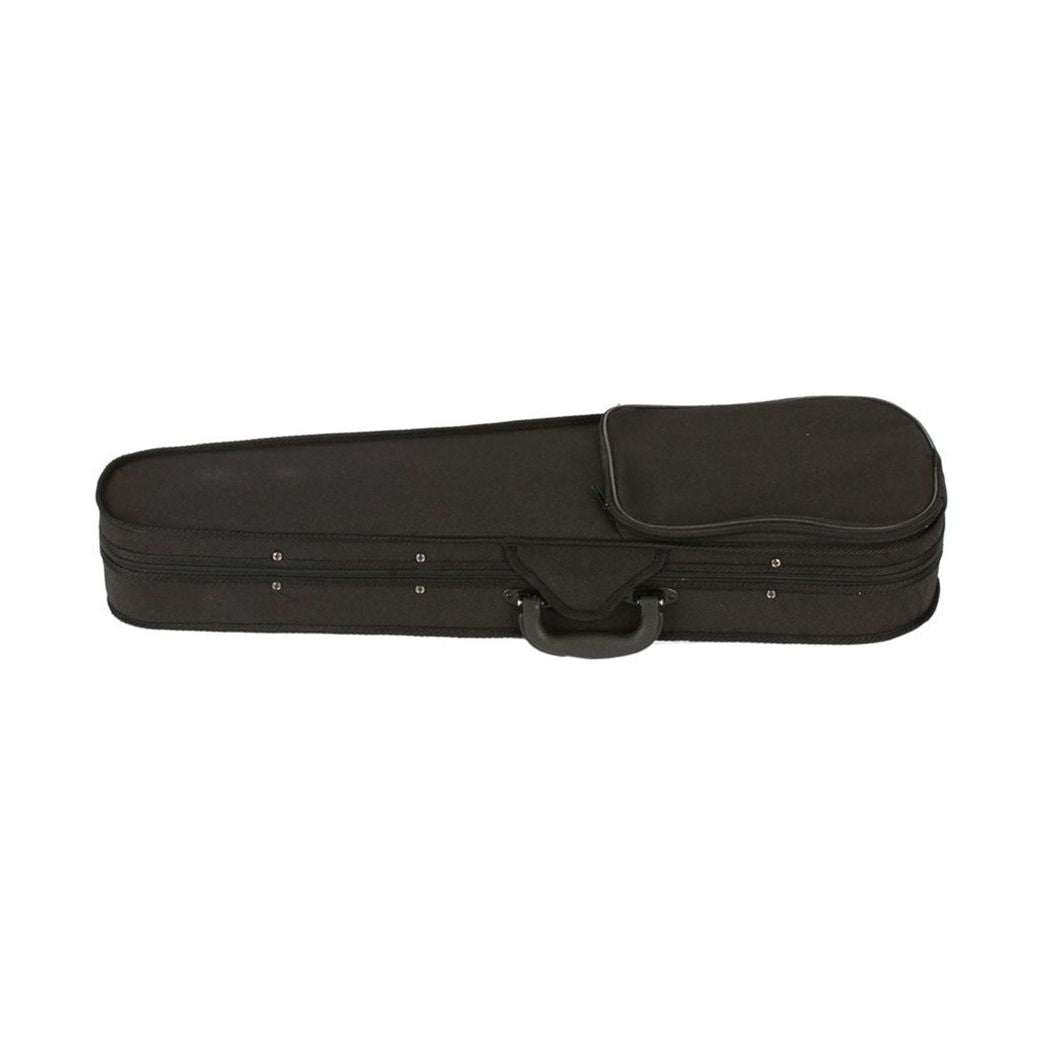 1/2 Size Acoustic Violin Set with Case, Bow & Rosin – Basswood Beginner Violin Outfit for Children, Natural