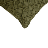 Artisan Furniture Maura Cushions, Set of 2 – Soft Cosy Scatter Cushions for Sofa, Bed or Armchair, Green