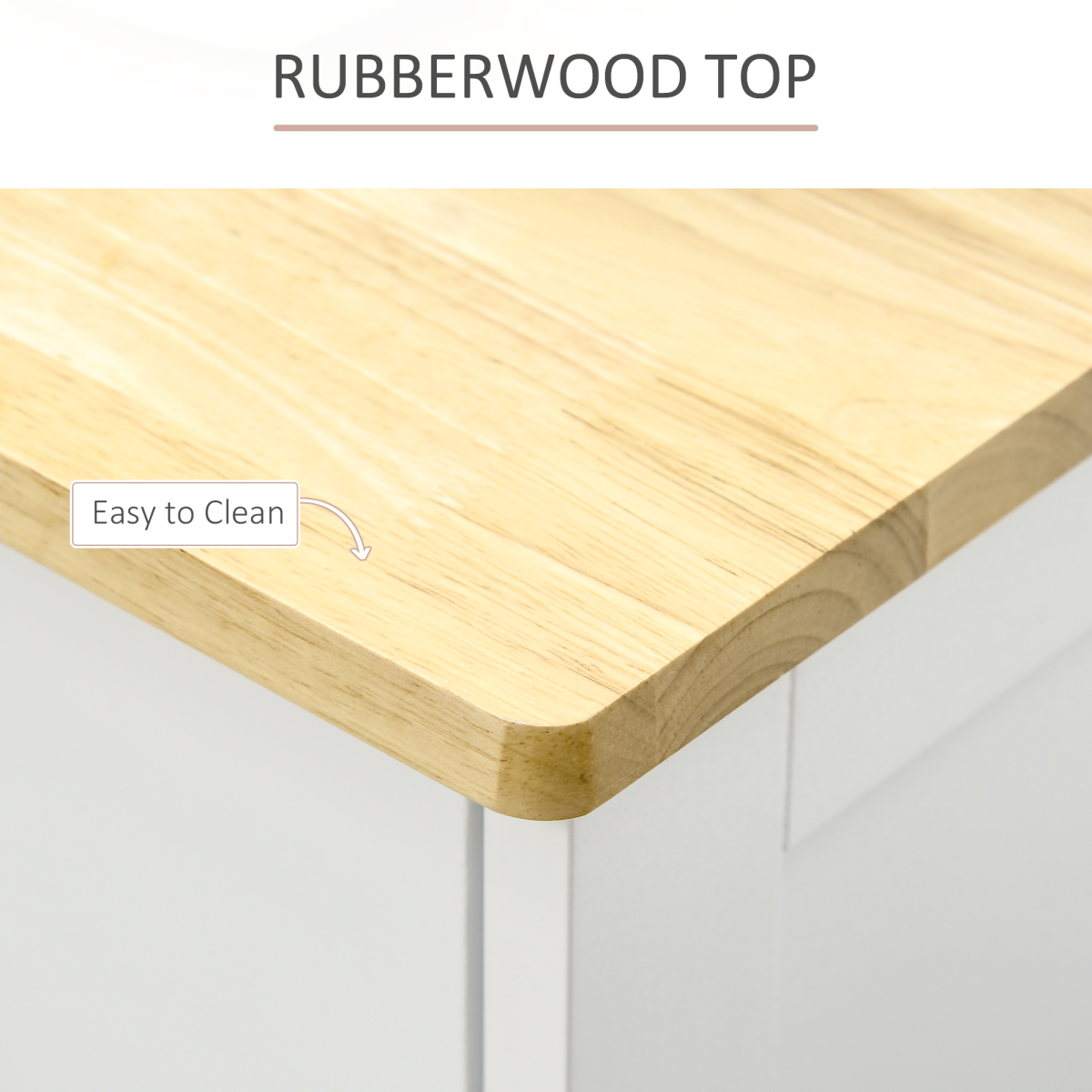 Kitchen Storage Cabinet with 3 Cupboards & 3 Drawers – Large Capacity Dining Room Sideboard