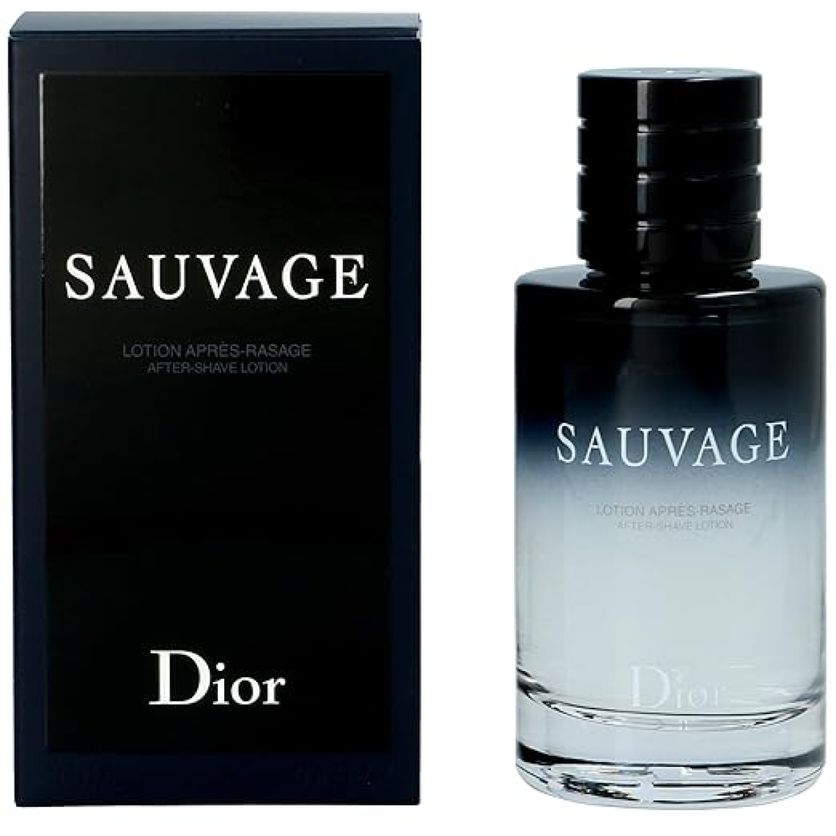 Dior Sauvage Aftershave Lotion 100ml – Bergamot, Lavender & Ambroxan, Soothing Post-Shave Care for Men