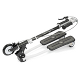 Xootz Pulse Scissor Scooter for Kids with Adjustable Handlebar & Brake – Ages 5+, White