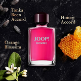 Joop! Homme Aftershave Splash Eau de Parfum 75ml – Fresh & Citrus, Floral Fragrance for Men