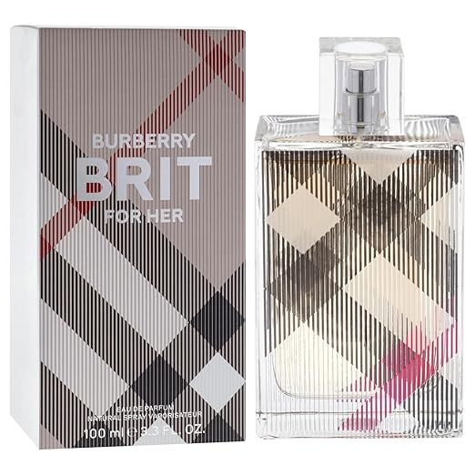 Burberry Brit for Her Eau de Parfum Spray 50ml – Floral, Fresh & Citrus Fragrance for Women