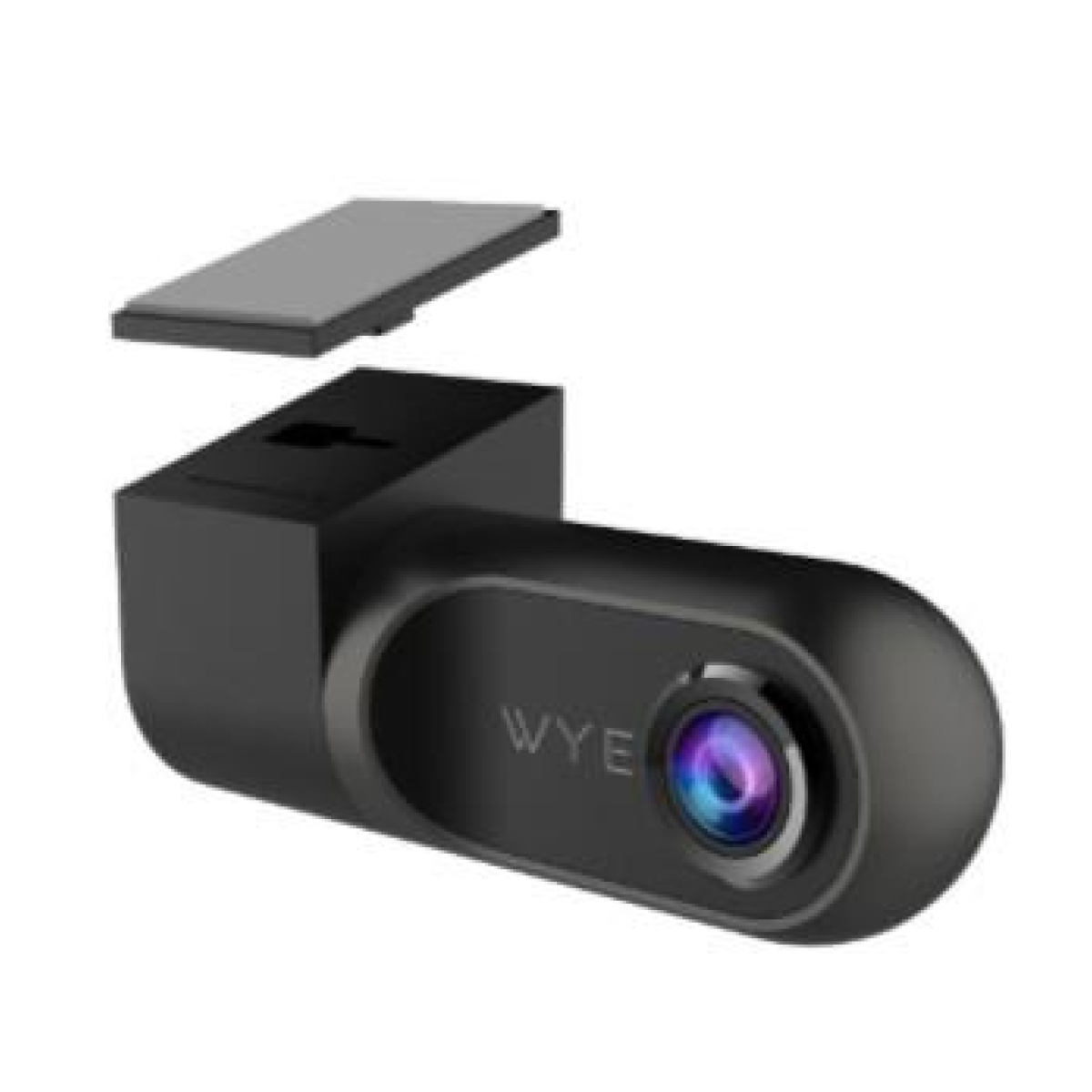 WYEFLOW ClearView 2K Dash Camera with Wi-Fi, 130° Wide View & Built-in Mic – In-Car Video Recorder, Black