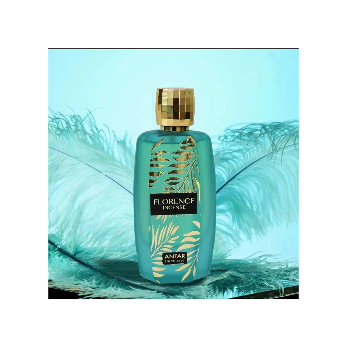 Florence Incense Eau de Parfum 100ml – Floral Woody Oriental Women's Perfume with Peony and Musk