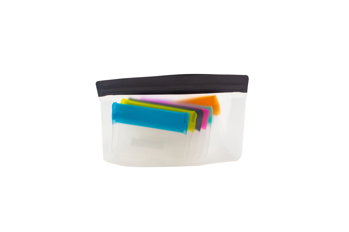 Avilo Set of 7 Reusable Tablet Pouches – Weekly Pill Organiser, Airtight, Leak-Proof, Colour-Coded