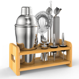 Vinsani 15-Piece Cocktail Set – Cocktail Shaker and Bar Tools for Home Bartending