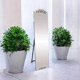 Handcrafted 40 x 160cm Full Length Mirror – Modern Hand-Finished Wall Mirror with Hanging Hook