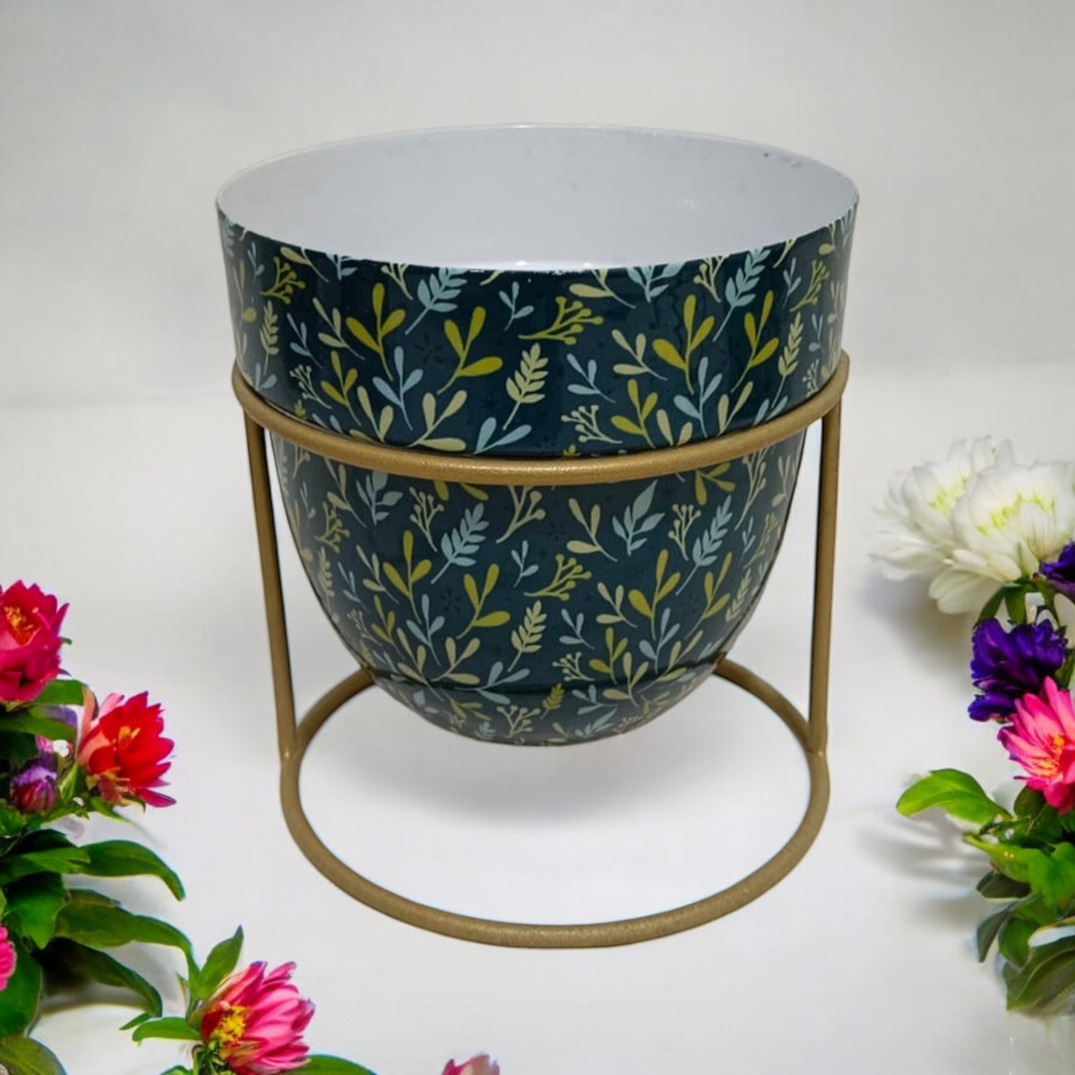 13cm Metal Plant Pot Stand