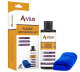 Avilo Plastic Restoration Kit – Restore a Smooth, Shiny Finish to Dull Vehicle Plastic Parts