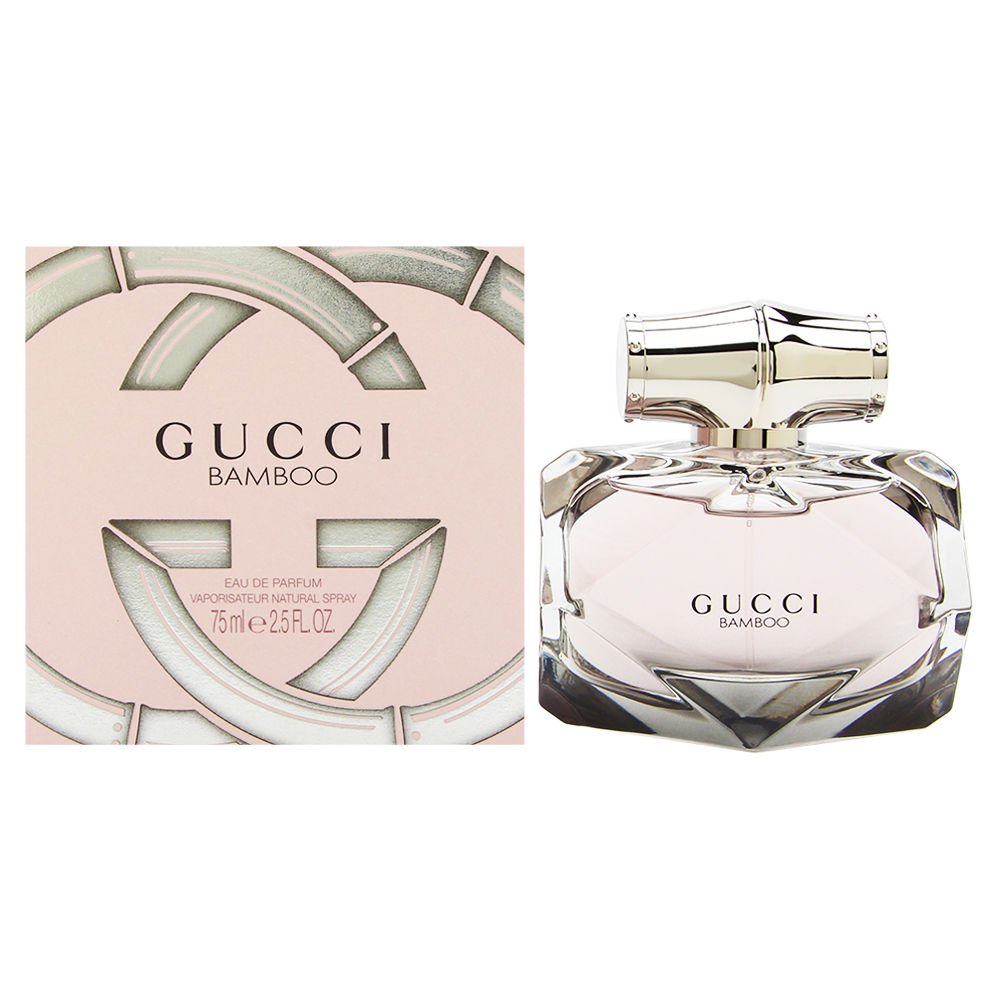 Gucci Bamboo Eau de Parfum Spray 75ml – Fresh & Citrus, Floral Fragrance for Women