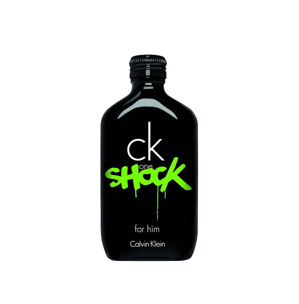 Calvin Klein One Shock for Him Eau de Toilette Spray 100ml – Spicy, Fresh & Citrus Fragrance for Men